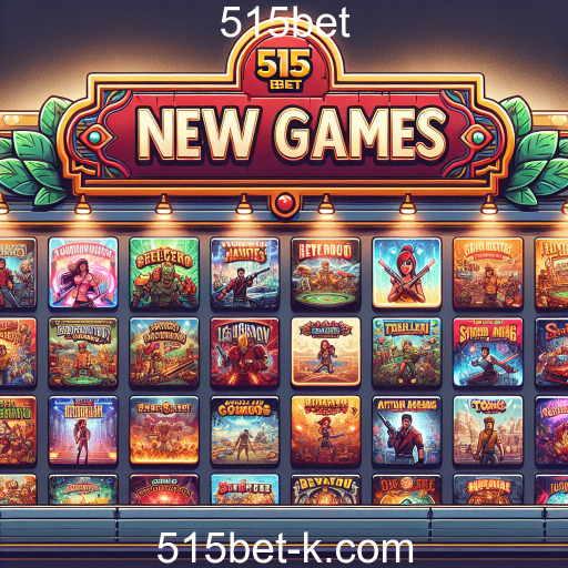 Novos Jogos: Descubra Aventuras Inéditas na 515bet